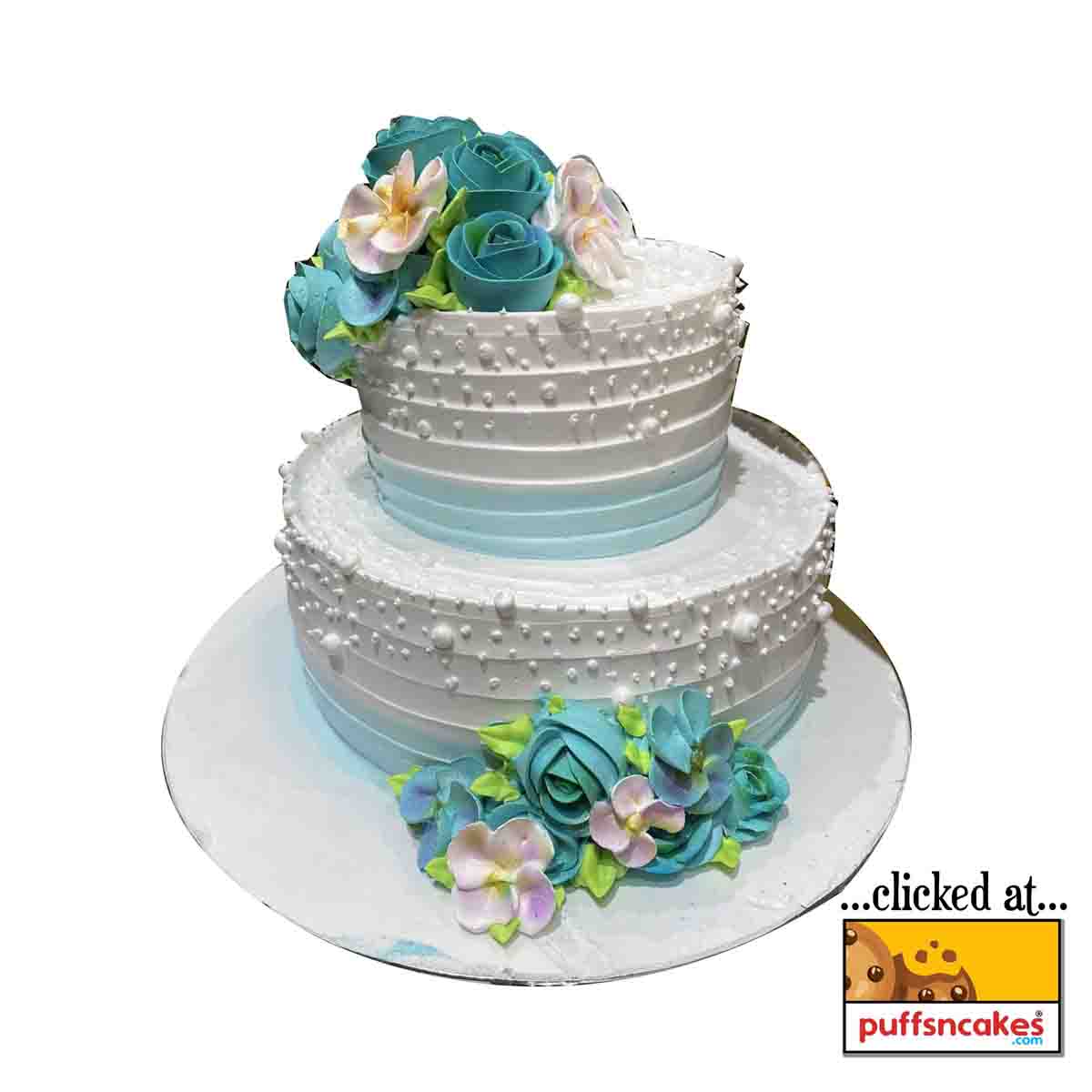 (906) General Theme Floral Cake